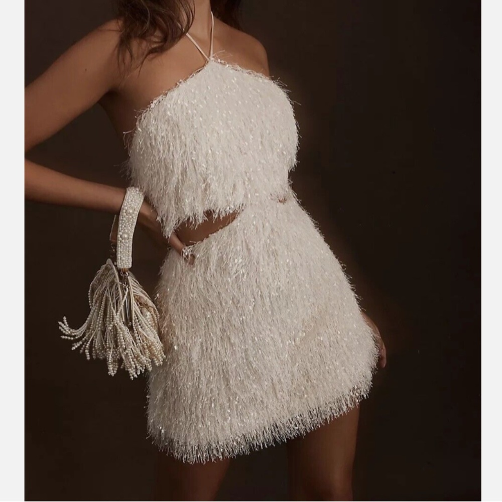 Anthropologie LEIN x BHLDN Sacha Mini Dress
